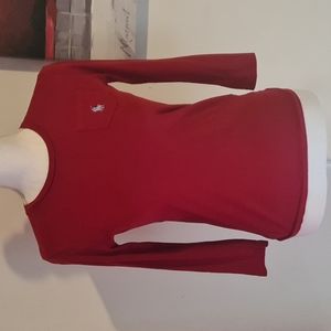 Ralph Lauren Sport long sleeve shirt with small front pocket. Size S